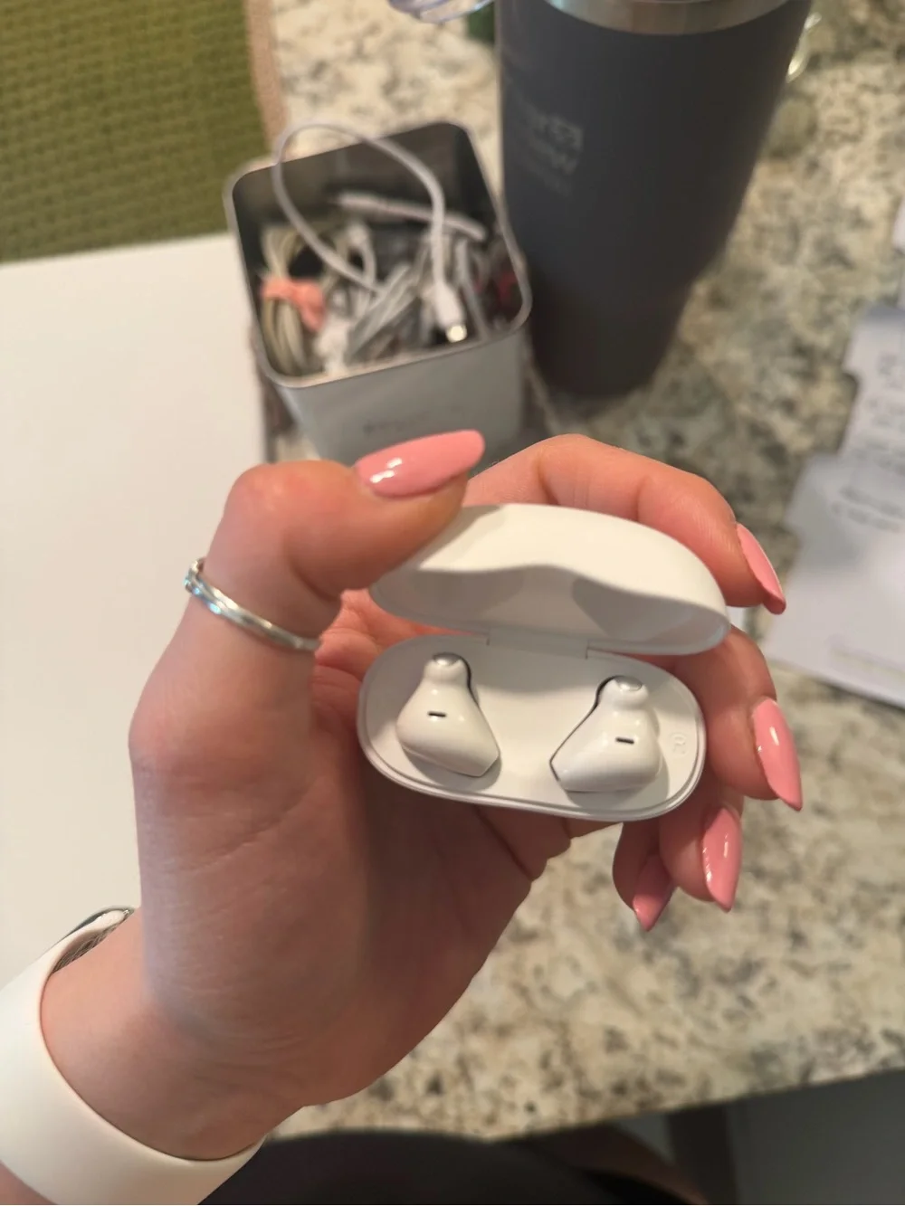 S58 True Wireless Earbuds - White